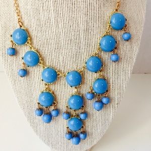 Jane Stone Statement Bubble Teardrop Necklace
